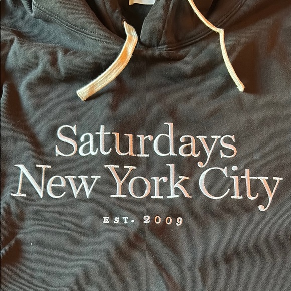 Saturdays New York City Men's Black Hoodie - Picture 2 of 8